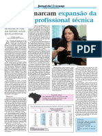 Expansão da educação profissional técnica no Brasil entre 2003-2010 teve avanços e problemas segundo estudo