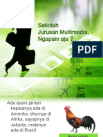 Pengenalan Jurusan Multimedia KTSP 2006