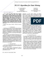 Enhancing DBSCAN Algorithm For Data Mining