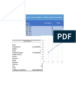 Male student height data analysis