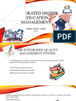 Integrated Higher Education Management: Jocel Cagas - Chan
