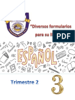 3o ESPAÑOL FORMULARIOS