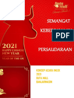 Konsep Imlek Duta Mall 2021