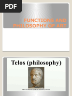 Functions and Philosophy of Art