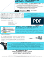 Infografía Con Equipos para Tratamiento Térmico