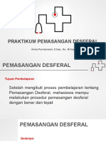 Pemasangan Desferal