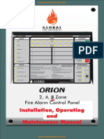 Installation, Operating and Maintenance Manual: Fire Alarm Control Panel 2, 4, 8 Zone