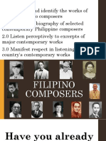 Music - 3rd Quarter Lesson 1 Filipino Composers Pt. 1