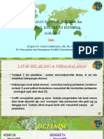 Penyelesaian Konflik Agraria Dan Penguatan Kebijakan Reforma Agraria (Dir Pencegahan Dan Penanganan Konflik Kementerian ATR