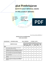 KKM Semester 1 Kelas 6 - K13 Edisi Revisi 2018