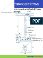 Example On Trapezoidal Footing and Circular Column-Question