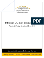 Indesign CC 2014 Essential Skills: Adobe Indesign Creative Cloud 2014