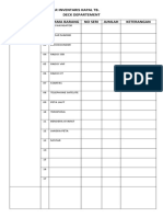 Daftar Inventaris Kapal (Deck)