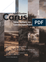Carl Carus Nine Letters On Landscape Painting, Written in The Years 1815-1824 With A Letter From Goethe by Way of Introduction