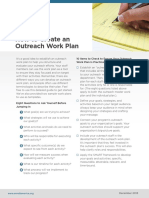 How To Create An Outreach Work Plan: December 2013