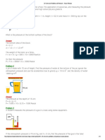 Fluid Statics Problems and Solutions | PDF | Density | Buoyancy