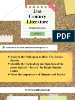 21st Century Literature: Philippine Realities