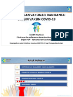 Pelaksanaan Vaksinasi Dan Rantai Dingin Vaksin COVID-19 4 Des 2020