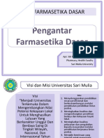 Farmasetika Dasar - Pengantar Farmasetika Dasar