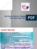 National Service Training Program-Civic Welfare Training Service (NSTP-CWTS)