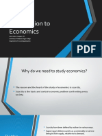Introduction to Economics: Scarcity, Choice and the Study of How Societies Allocate Resources