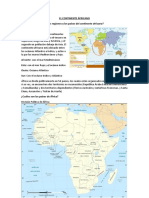 Límites, Regiones y Países de África