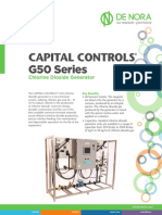 150-0100 CAPITAL CONTROLS® G50 Series Chlorine Dioxide Generator