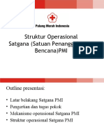 Struktur Operasional Satgana PMI