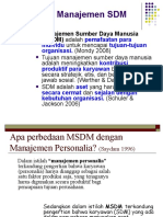 Perbedaan SDM Dan Personalia