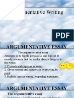 Argument Essay PowerPoint 2