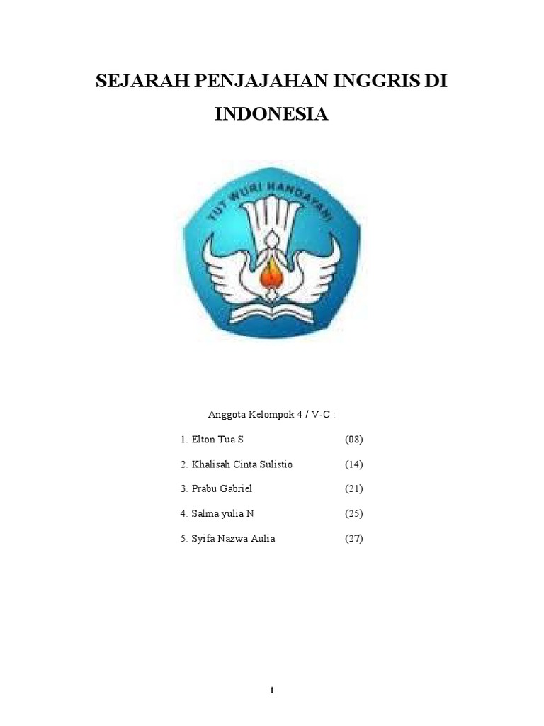 Sejarah Penjajahan Inggris di Indonesia | PDF | Perjalanan