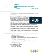 1 General Description: Power Management IC For Low-Power Microcontroller Applications