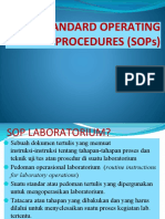 Standard Operating Procedures (Sops)
