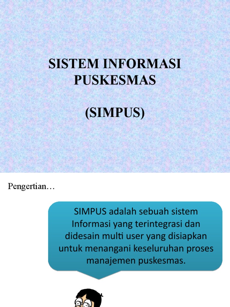 Sistem Informasi Puskesmas (SIMPUS) | PDF | Ilmu Sosial | Pengembangan Diri