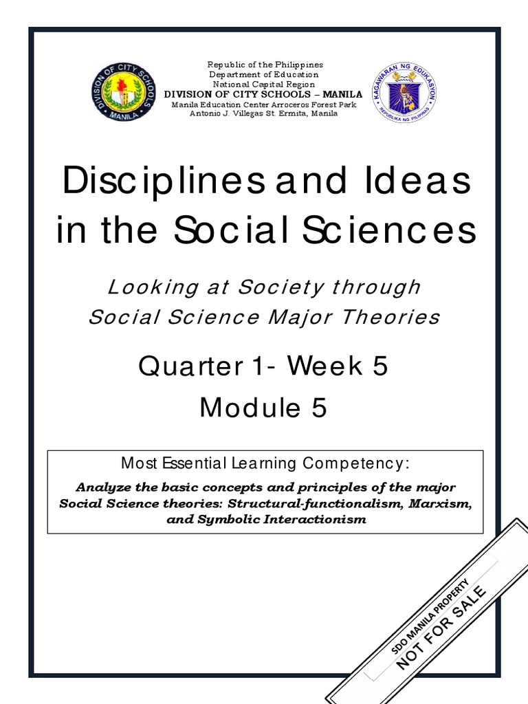 Major Social Science Theories Overview | PDF | Sociology | Social Science