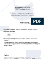 Tema 1 - Urgențe Comportament - Functii