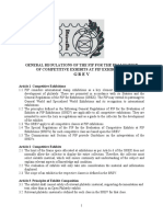 General Regulations of The Fip For The Evaluation of Competitive Exhibits at Fip Exhibitions