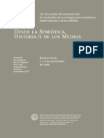 Desde La Semiotica Historia S de Los Med