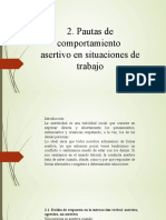 TEMA 2 Pautas de Comportamiento