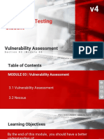 Vulnerability Assessment: Section 03 - Module 03