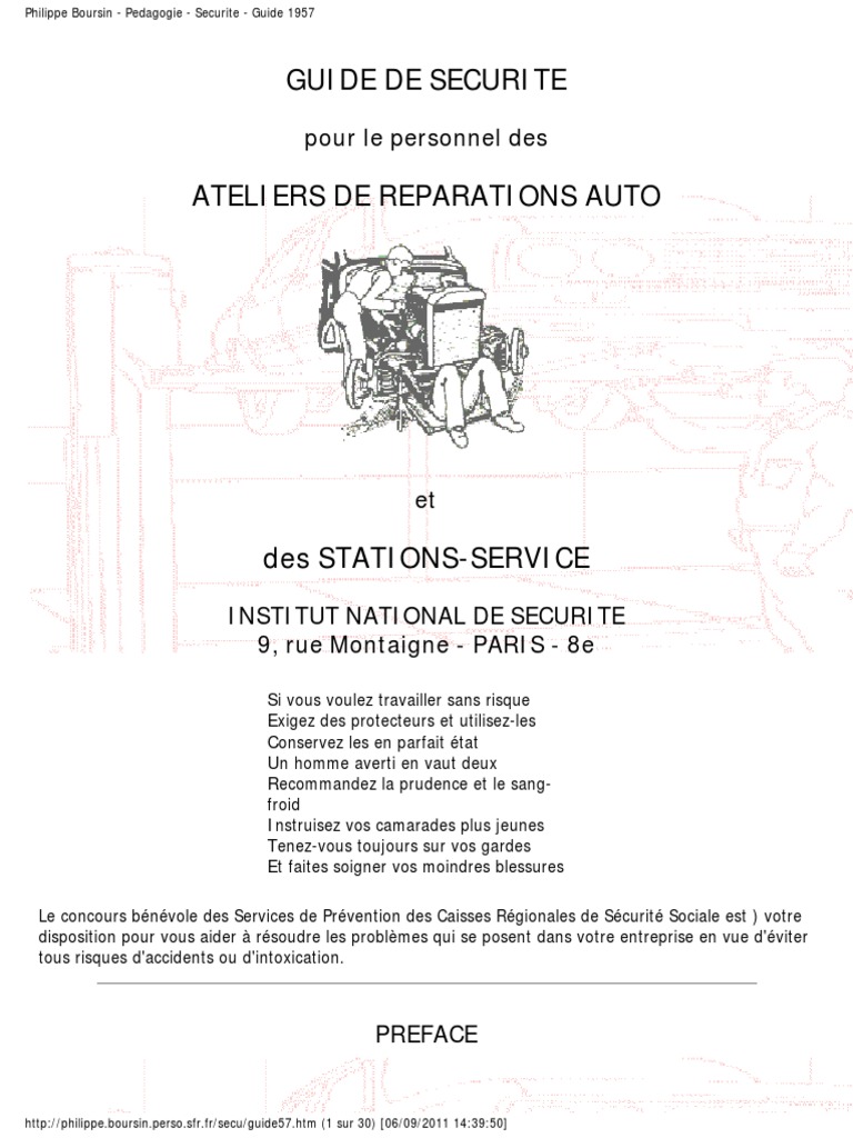 Philippe Boursin - Pedagogie - Securite - Guide 1957, PDF, Soudage