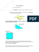 El Teorema de Pitágoras