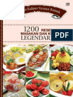 1200 Resep Masakan Dan Kue Legendaris