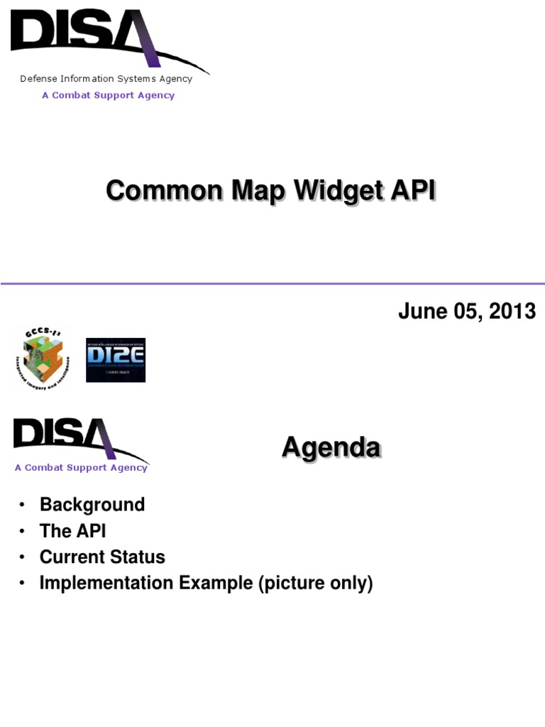 Common Map Widget API Overview | PDF | Map | Web Application