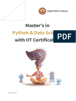 Master's in With IIT Certification: Python & Data Science