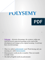 Polysemy