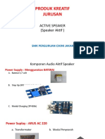Komponen Audio Aktif Speaker 3