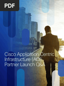 Cisco Application Centric Infrastructure (ACI) Partner Launch Q&A