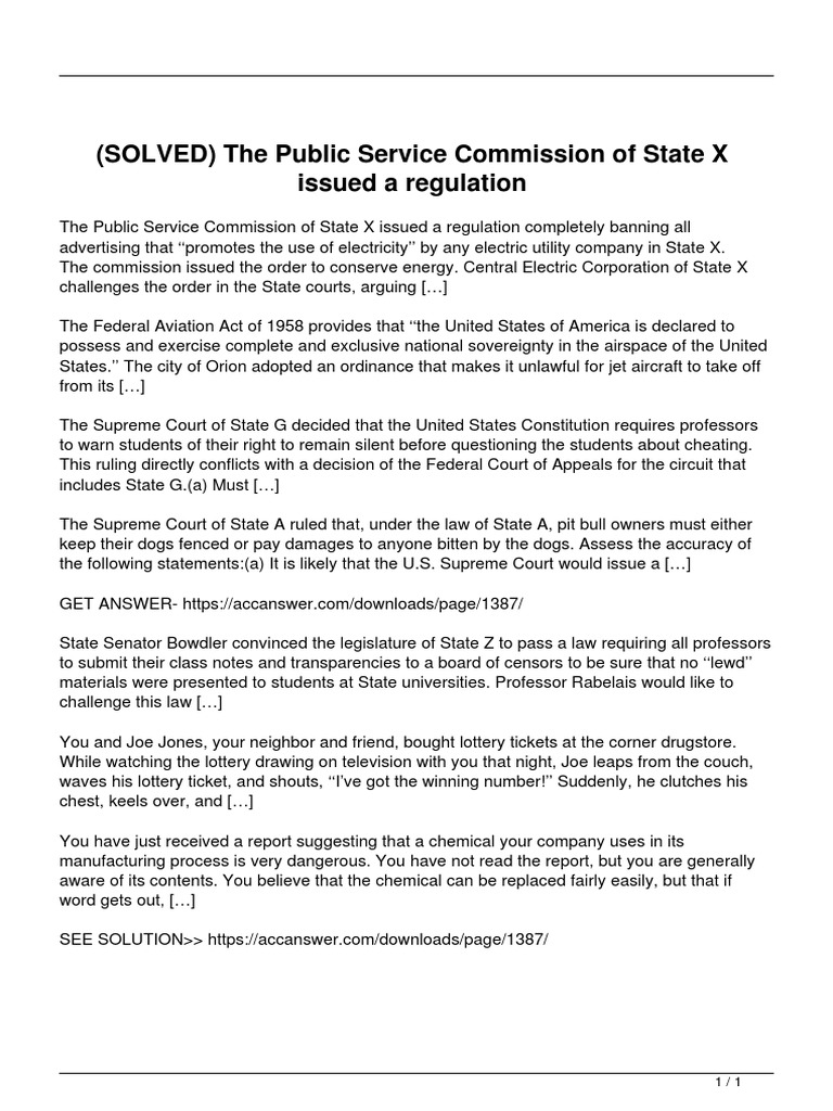 State Regulations and Legal Challenges | PDF | U.S. State | Supreme ...