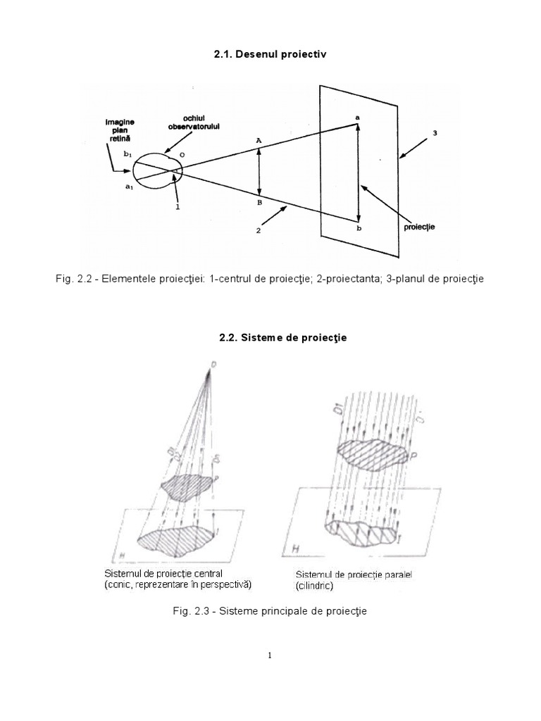 Desenul Proiectiv | PDF